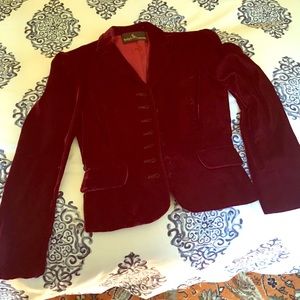 Ralph Lauren velvet riding jacket
